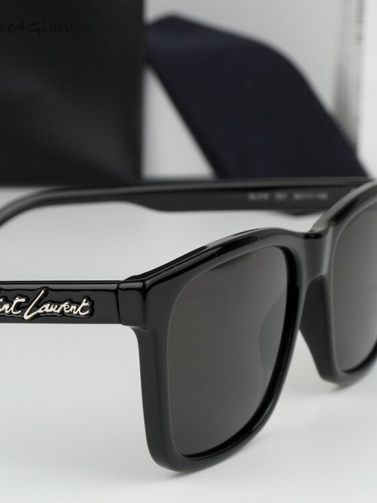 Saint Laurent Women Sunglasses Black Square SL318 001 NEW AUTHENTIC main image 16